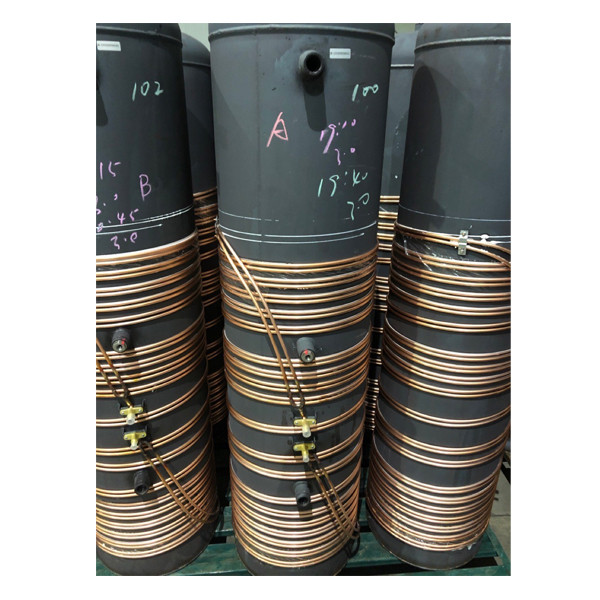 Tangki Penyimpanan Air Tenaga Surya Copper Coil Heat Exchanger (2000L) 