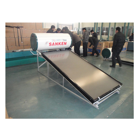 Proyek Sistem Energi Surya Pabrik Berkualitas Cina Mainfold Vacuum Tubes dengan Berbagai Jenis Suku Cadang Bracket Water Tank Water Heater